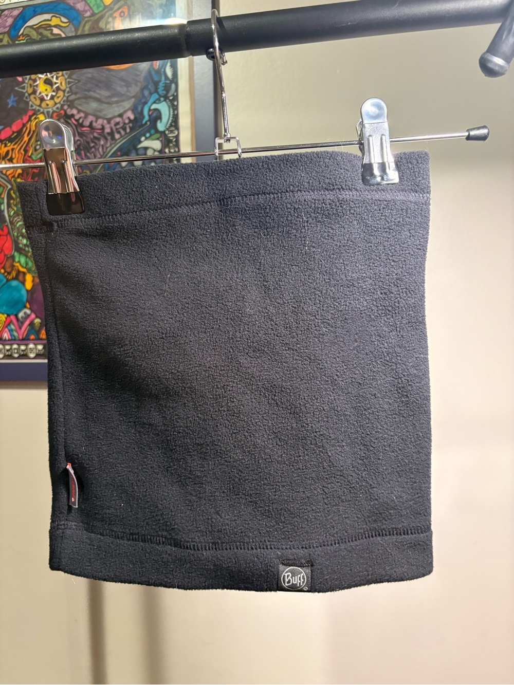 Buff Black Fleece Neck Warmer